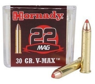 3 - Varmint Express Ammo 22 Magnum (WMR) 30GR V-Max