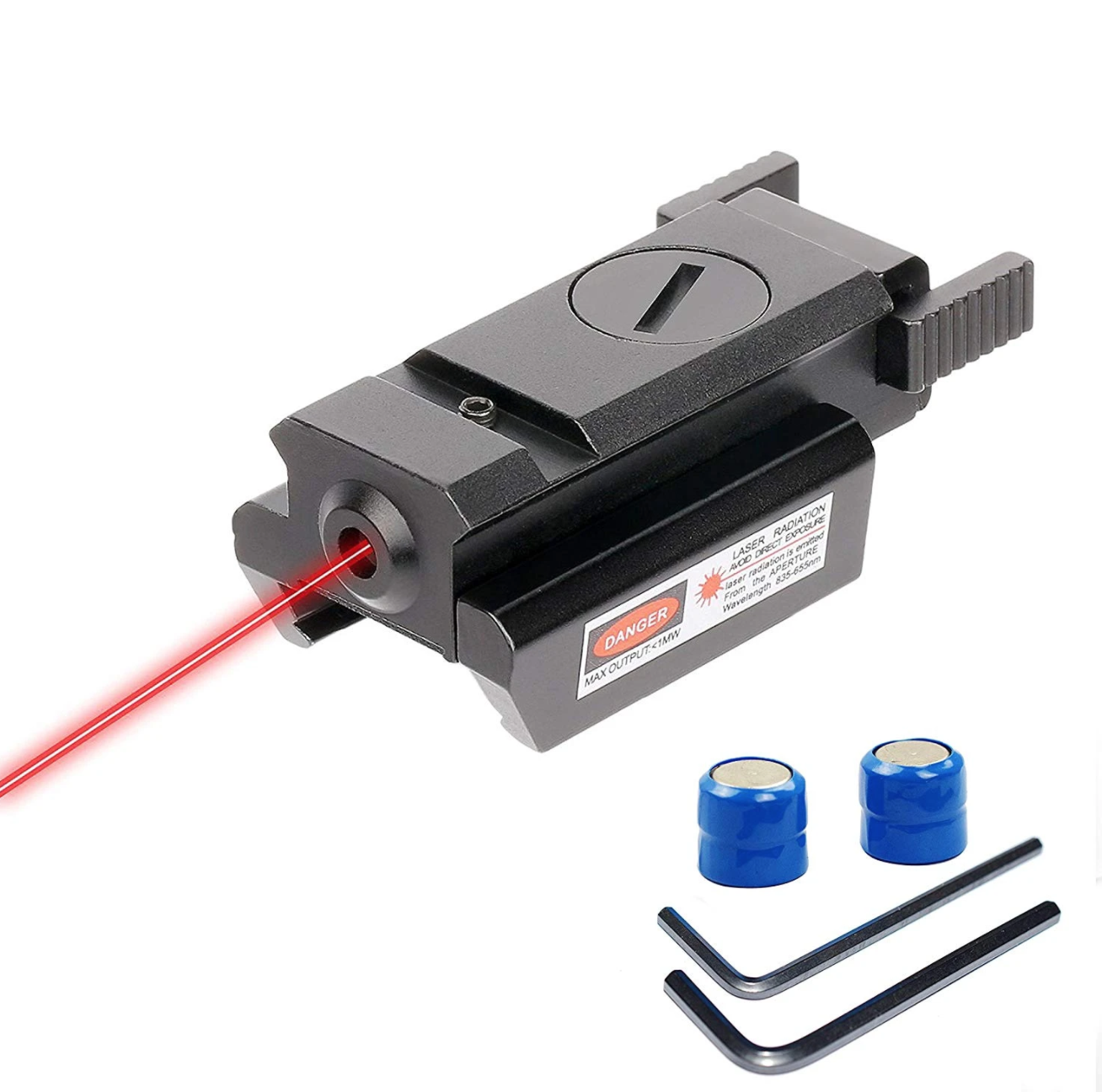 CVLIFE Red Laser Sight, Picatinny 20mm Weaver Rail Mount