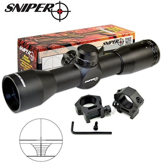 Sniper Compact Riflescope - With Ring