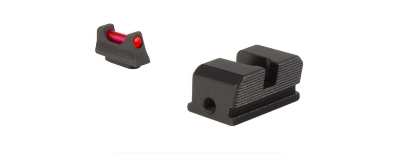 Trijicon Fiber Optic Pistol Front Rear Sight Set